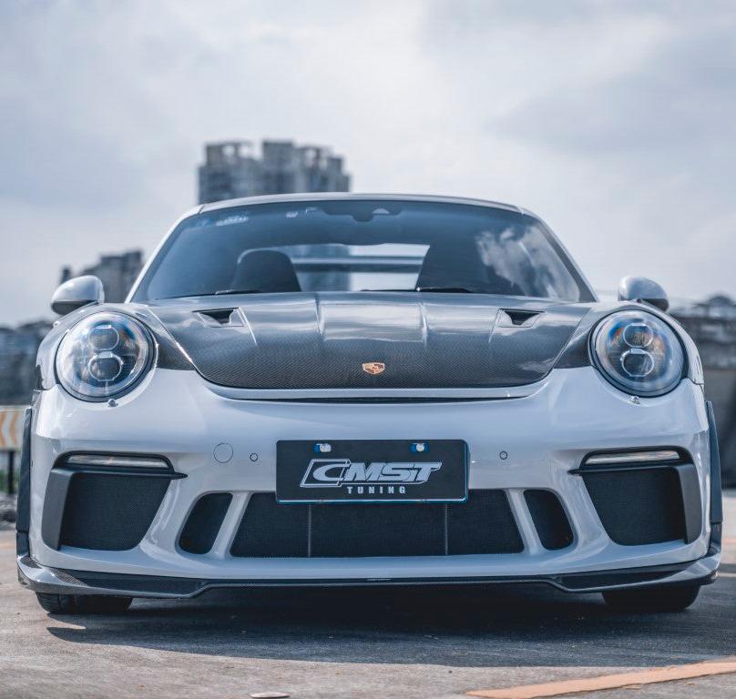 Porsche 911 (991) GT3 Conversion Body Kit 2012–2019 – CMST Dry Carbon / FRP Aero Package Aftermarket Carbon Fiber Part / Bodykit - Robot Bodykits