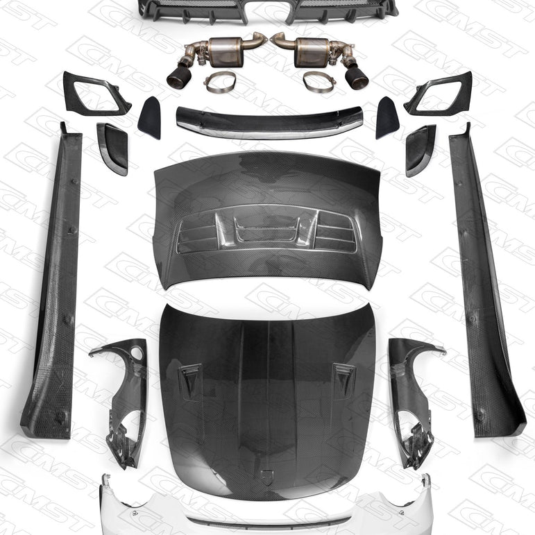 Porsche 911 (991) GT3 Conversion Body Kit 2012–2019 – CMST Dry Carbon / FRP Aero Package Aftermarket Carbon Fiber Part / Bodykit - Robot Bodykits