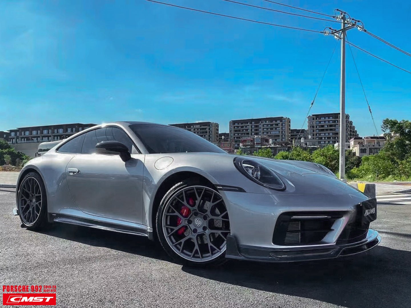 Porsche 911 (992) — CMST Carbon Fibre Aero Body Kit (2019–2024) Aftermarket Carbon Fiber Part / Bodykit - Robot Bodykits