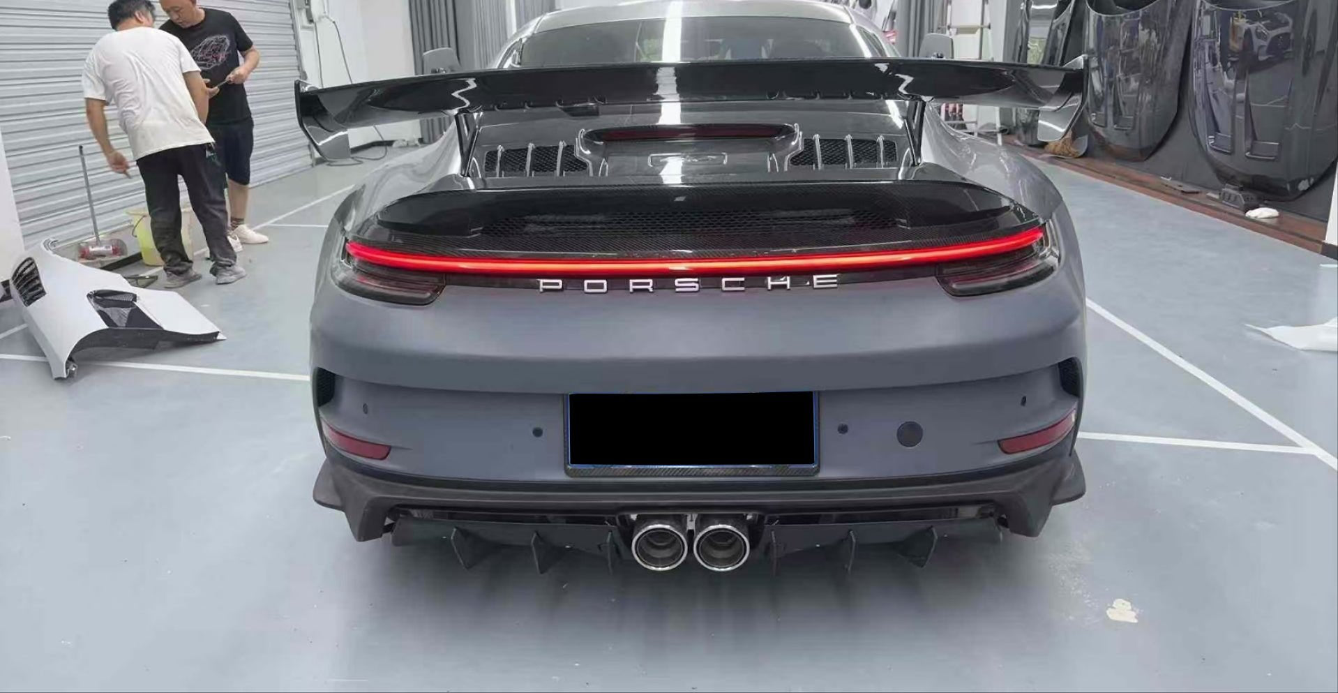 Porsche 911 (992) GT3 Conversion Kit (PP Polypropylene) 2019+ Aftermarket Carbon Fiber Part / Bodykit - Robot Bodykits