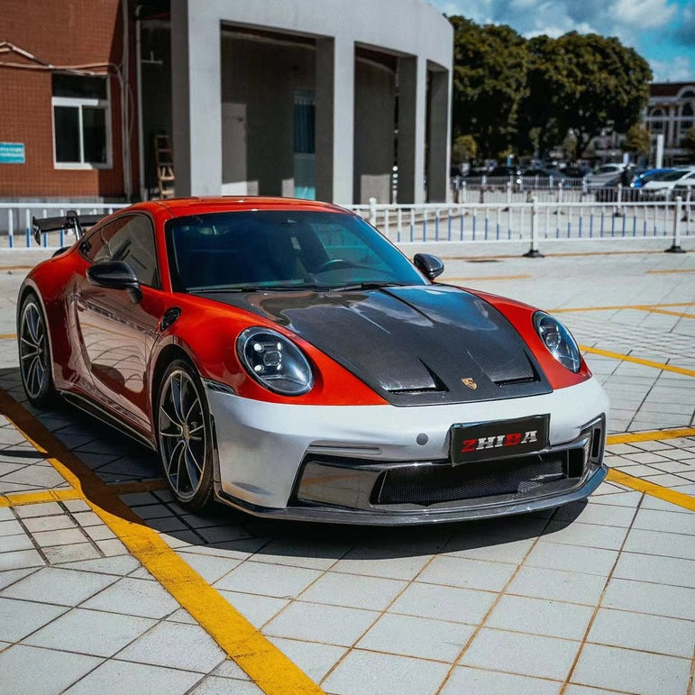Porsche 911 (992) GT3 Conversion Kit (PP Polypropylene) 2019+ Aftermarket Carbon Fiber Part / Bodykit - Robot Bodykits