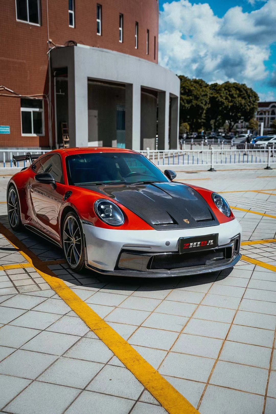 Porsche 911 (992) GT3 Conversion Kit (PP Polypropylene) 2019+ Aftermarket Carbon Fiber Part / Bodykit - Robot Bodykits