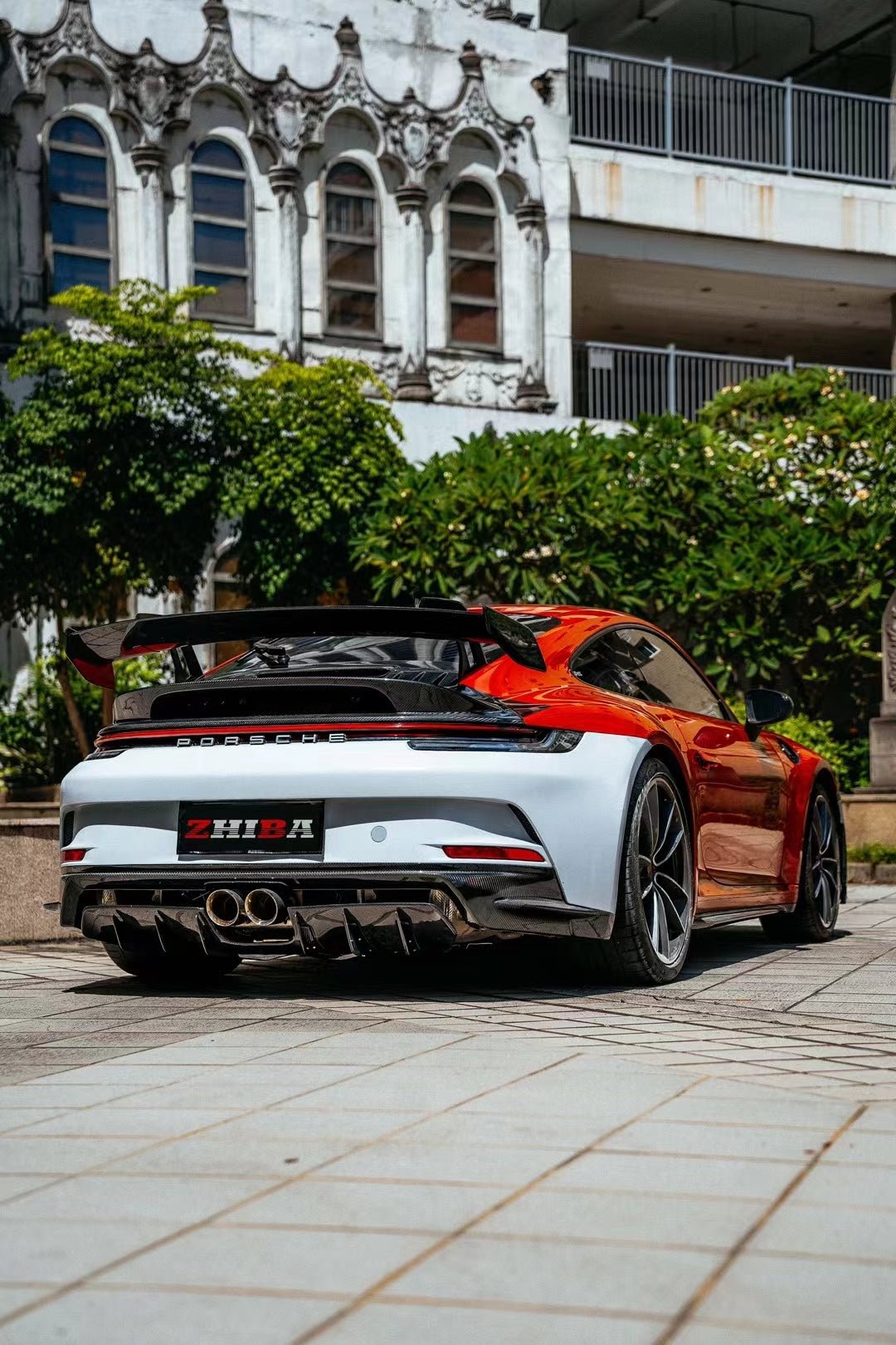 Porsche 911 (992) GT3 Conversion Kit (PP Polypropylene) 2019+ Aftermarket Carbon Fiber Part / Bodykit - Robot Bodykits