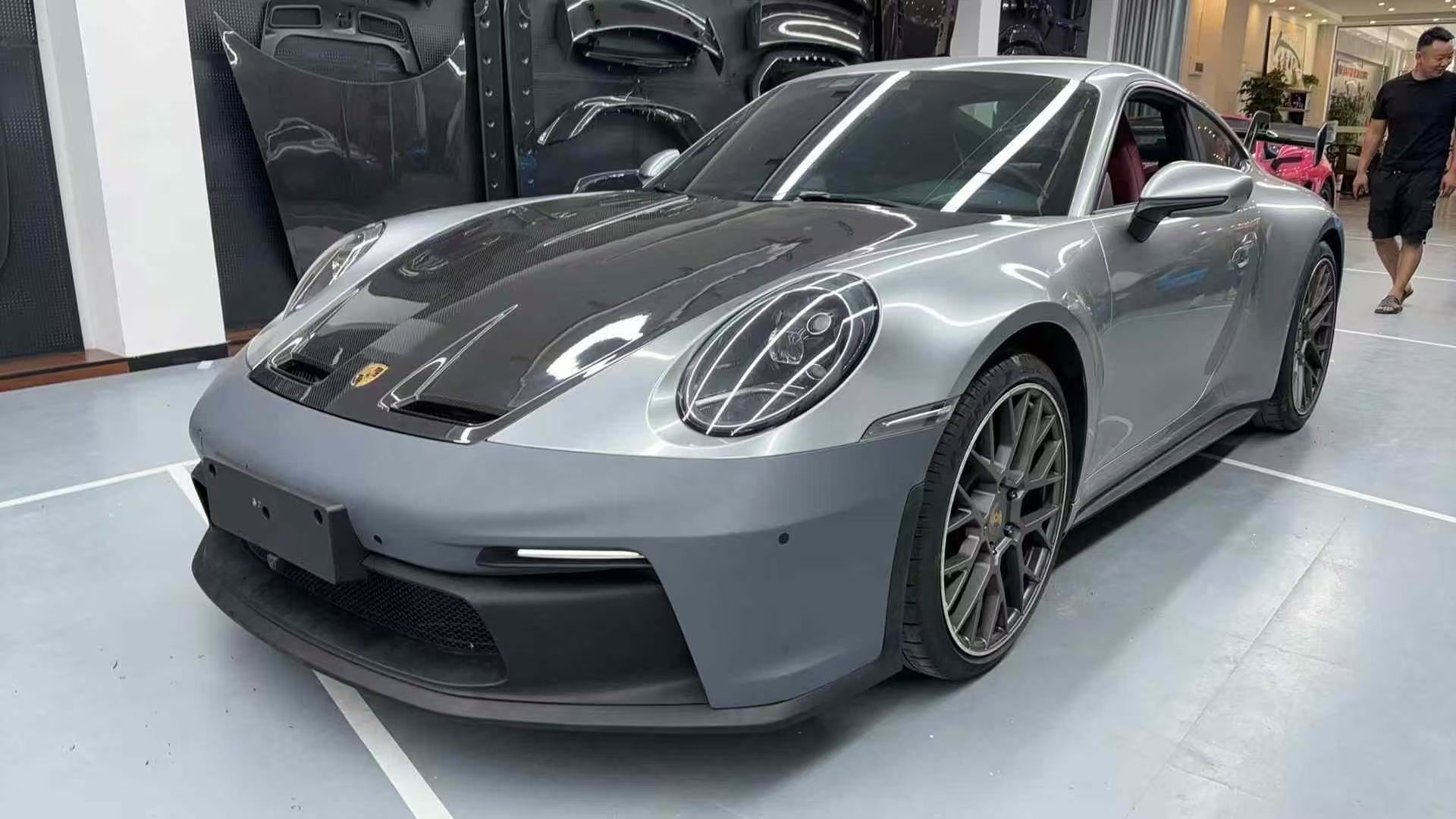 Porsche 911 (992) GT3 Conversion Kit (PP Polypropylene) 2019+ Aftermarket Carbon Fiber Part / Bodykit - Robot Bodykits