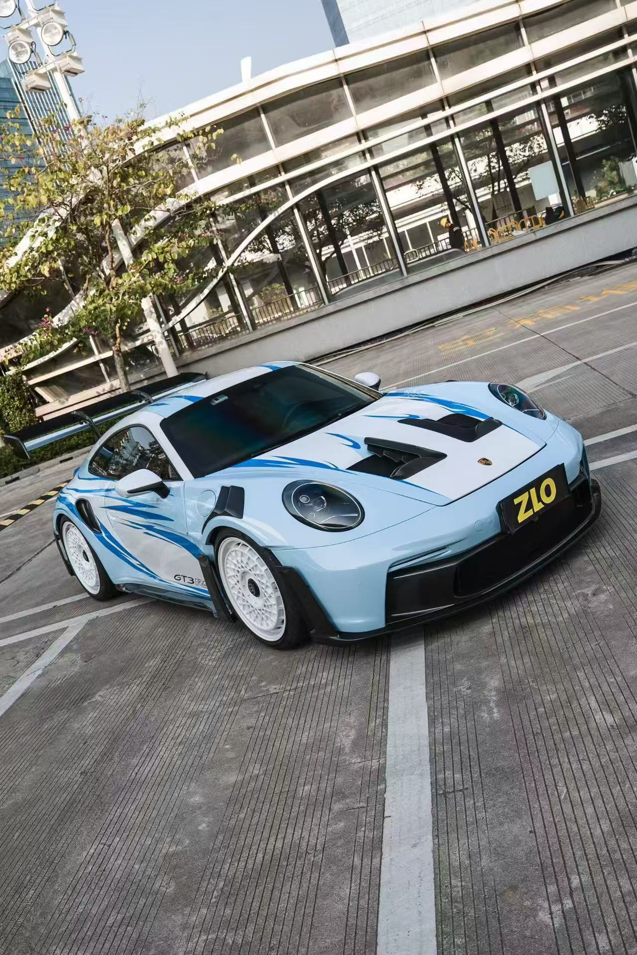 Porsche 911 992.1 (2019-2024) Upgrade to GT3 RS Full Dry-Carbon Fibre Conversion Kit Aftermarket Carbon Fiber Part / Bodykit - Robot Bodykits