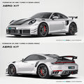 Porsche 911 992.1 Turbo S Paktechz Full Dry Carbon Aerodynamics kit 2020-2024 Aftermarket Carbon Fiber Part / Bodykit - Robot Bodykits