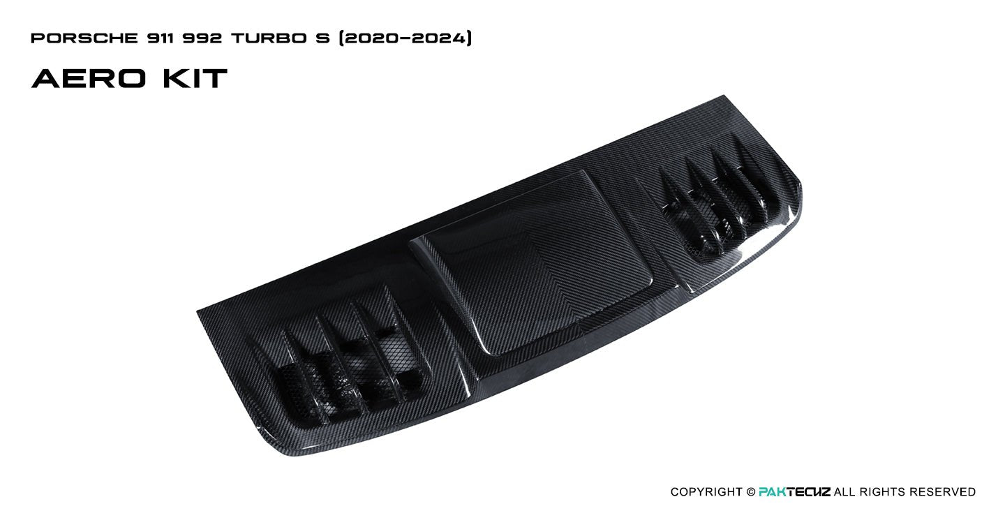 Porsche 911 992.1 Turbo S Paktechz Full Dry Carbon Aerodynamics kit 2020 - 2024 Aftermarket Carbon Fiber Part / Bodykit - Robot Bodykits