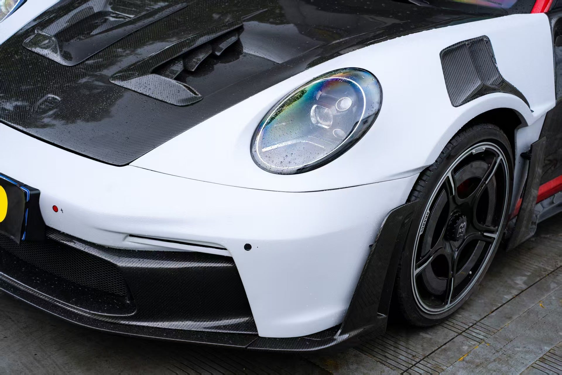 Porsche 911 992.1 Upgrade to GT3 RS Full PP Polypropylene + Dry - Carbon Fibre Conversion Kit Aftermarket Carbon Fiber Part / Bodykit - Robot Bodykits
