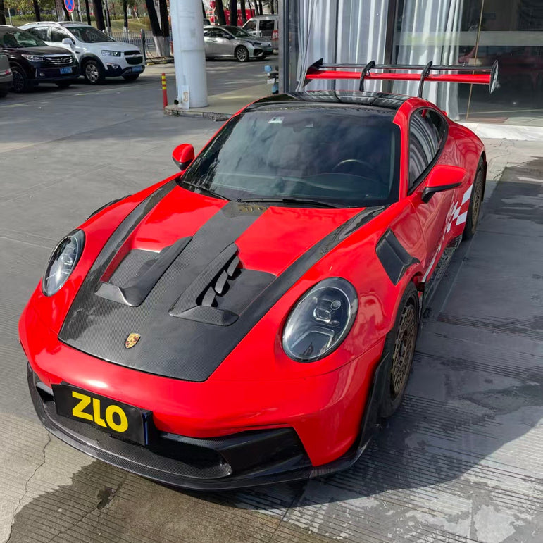Porsche 911 992.1 Upgrade to GT3 RS Full PP Polypropylene + Dry - Carbon Fibre Conversion Kit Aftermarket Carbon Fiber Part / Bodykit - Robot Bodykits