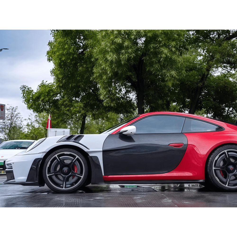 Porsche 911 992.1 Upgrade to GT3 RS Full PP Polypropylene + Dry - Carbon Fibre Conversion Kit Aftermarket Carbon Fiber Part / Bodykit - Robot Bodykits