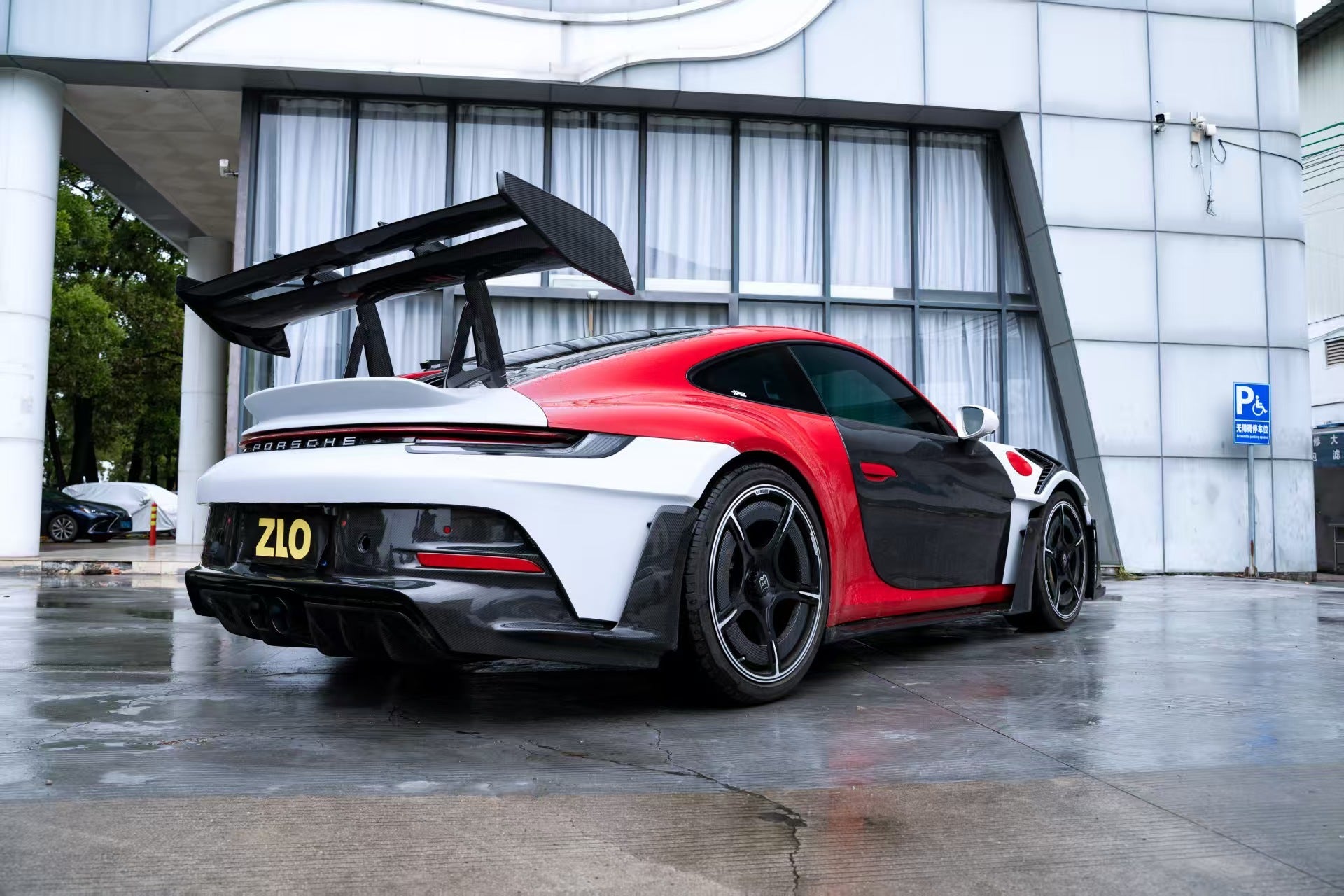 Porsche 911 992.1 Upgrade to GT3 RS Full PP Polypropylene + Dry - Carbon Fibre Conversion Kit Aftermarket Carbon Fiber Part / Bodykit - Robot Bodykits