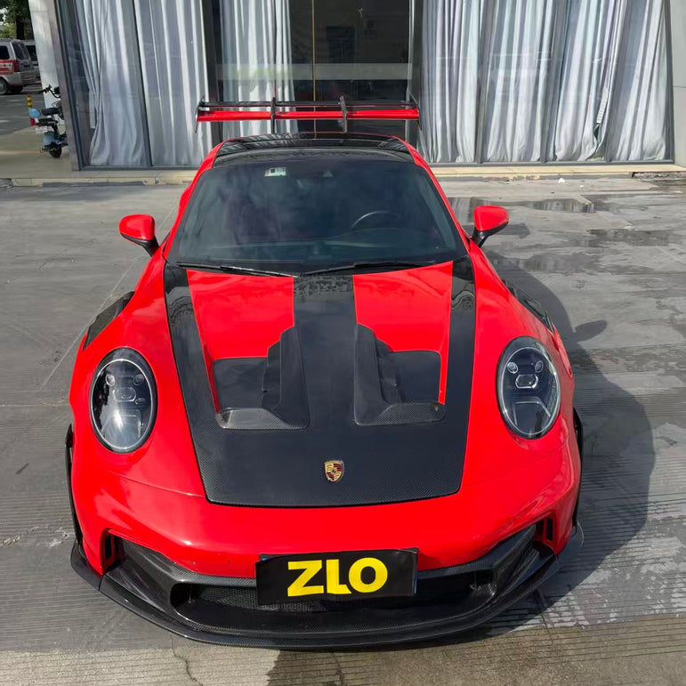 Porsche 911 992.1 Upgrade to GT3 RS Full PP Polypropylene + Dry - Carbon Fibre Conversion Kit Aftermarket Carbon Fiber Part / Bodykit - Robot Bodykits