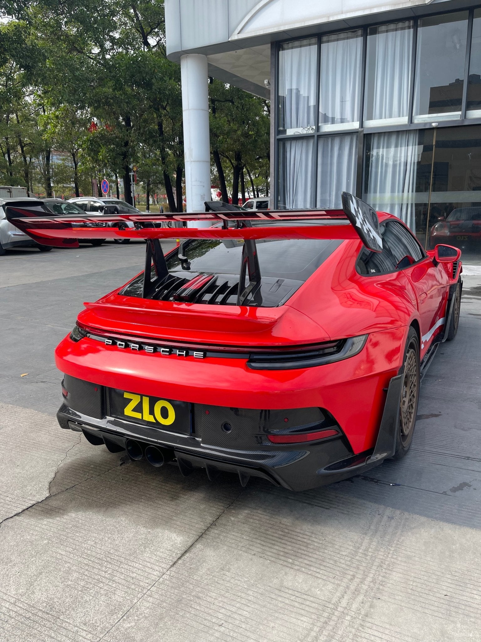 Porsche 911 992.1 Upgrade to GT3 RS Full PP Polypropylene + Dry - Carbon Fibre Conversion Kit Aftermarket Carbon Fiber Part / Bodykit - Robot Bodykits
