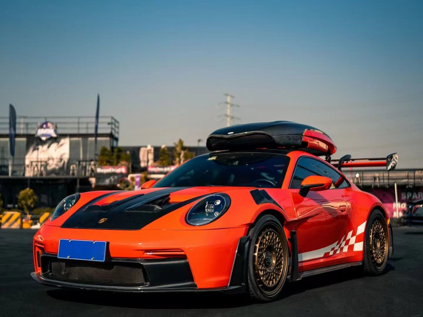 Porsche 911 992.1 Upgrade to GT3 RS Full PP Polypropylene + Dry - Carbon Fibre Conversion Kit Aftermarket Carbon Fiber Part / Bodykit - Robot Bodykits