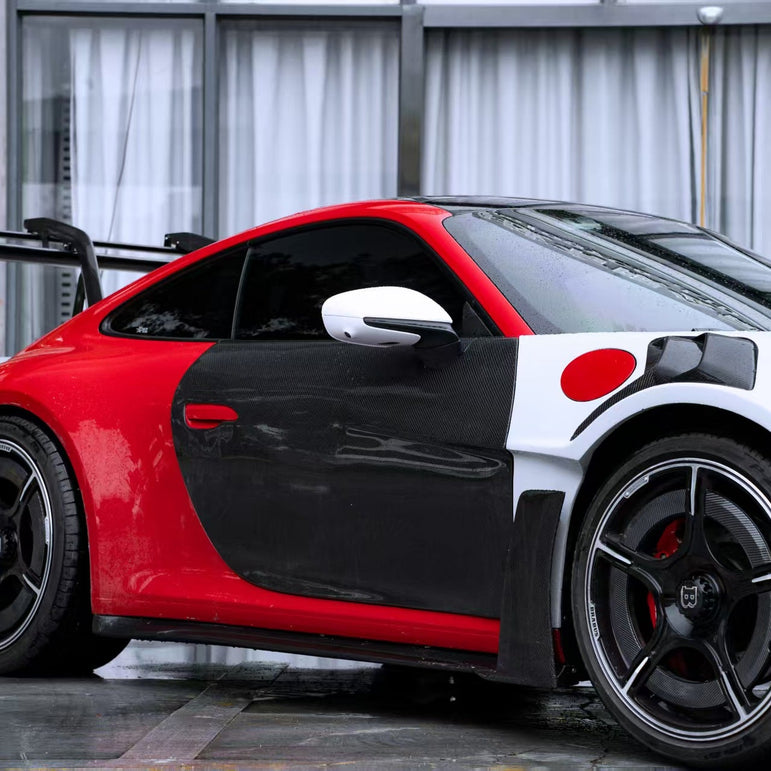 Porsche 911 992.1 Upgrade to GT3 RS Full PP Polypropylene + Dry - Carbon Fibre Conversion Kit Aftermarket Carbon Fiber Part / Bodykit - Robot Bodykits