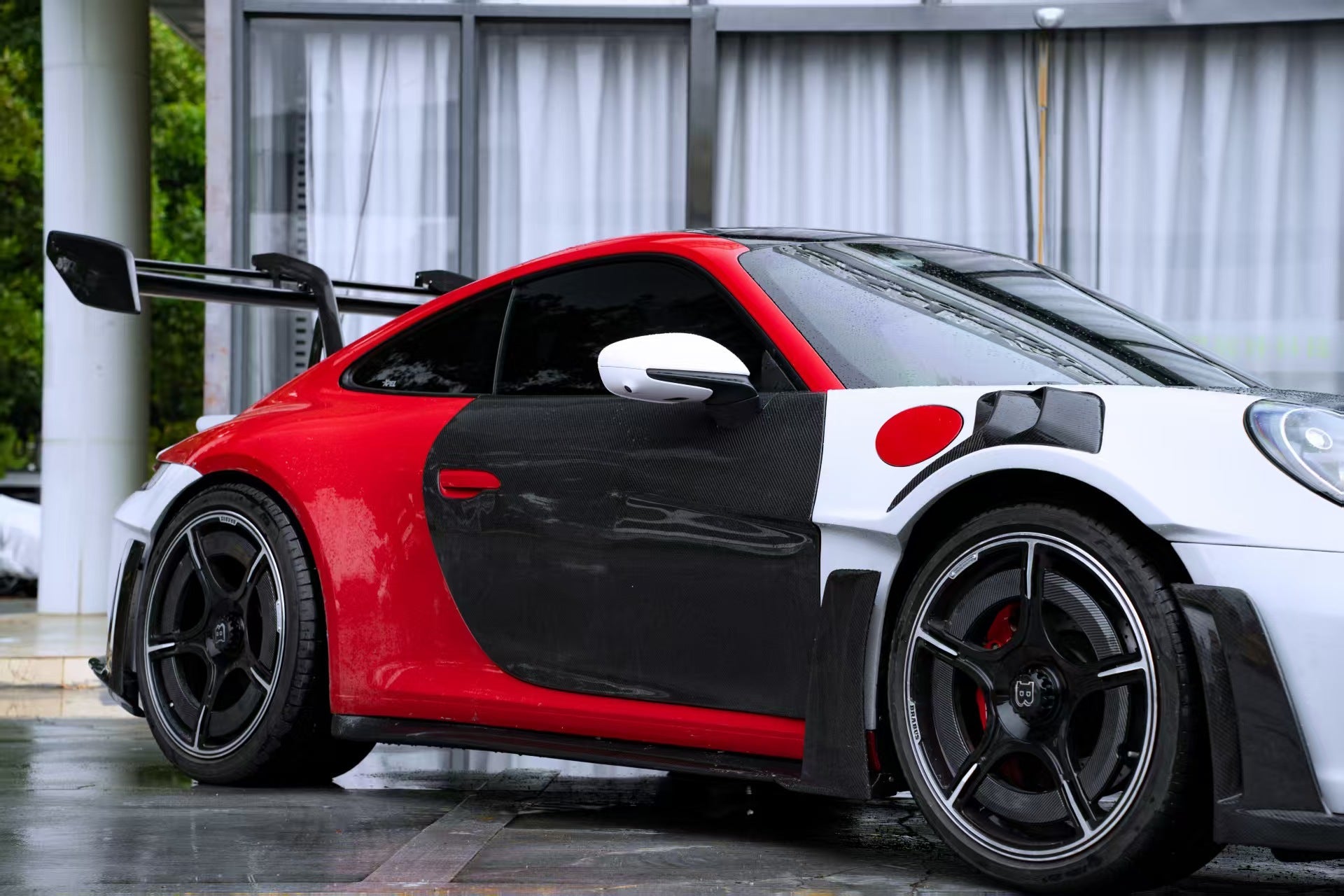 Porsche 911 992.1 Upgrade to GT3 RS Full PP Polypropylene + Dry - Carbon Fibre Conversion Kit Aftermarket Carbon Fiber Part / Bodykit - Robot Bodykits