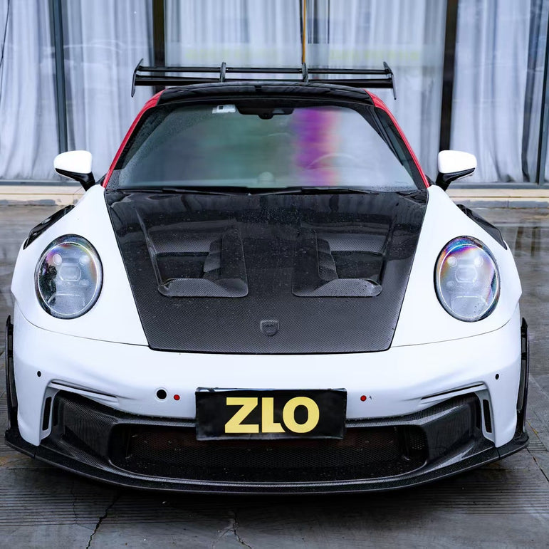 Porsche 911 992.1 Upgrade to GT3 RS Full PP Polypropylene + Dry - Carbon Fibre Conversion Kit Aftermarket Carbon Fiber Part / Bodykit - Robot Bodykits