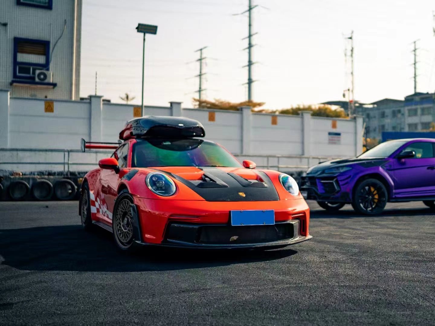 Porsche 911 992.1 Upgrade to GT3 RS Full PP Polypropylene + Dry - Carbon Fibre Conversion Kit Aftermarket Carbon Fiber Part / Bodykit - Robot Bodykits