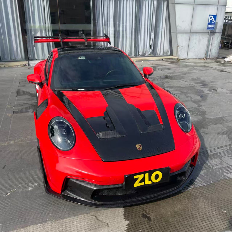 Porsche 911 992.1 Upgrade to GT3 RS Full PP Polypropylene + Dry - Carbon Fibre Conversion Kit Aftermarket Carbon Fiber Part / Bodykit - Robot Bodykits