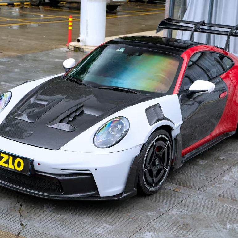 Porsche 911 992.1 Upgrade to GT3 RS Full PP Polypropylene + Dry - Carbon Fibre Conversion Kit Aftermarket Carbon Fiber Part / Bodykit - Robot Bodykits