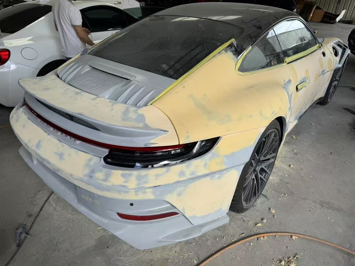 Porsche 911 992.1 Upgrade to GT3 RS Full PP Polypropylene + Dry - Carbon Fibre Conversion Kit Aftermarket Carbon Fiber Part / Bodykit - Robot Bodykits
