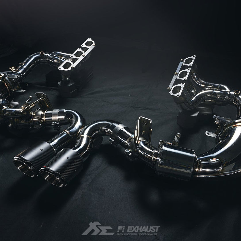 Porsche 992 GT3 Fi Exhaust Aftermarket Carbon Fiber Part / Bodykit - Robot Bodykits