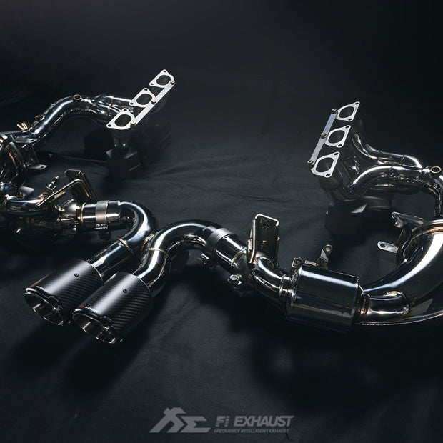 Porsche 992 GT3 Fi Exhaust Aftermarket Carbon Fiber Part / Bodykit - Robot Bodykits