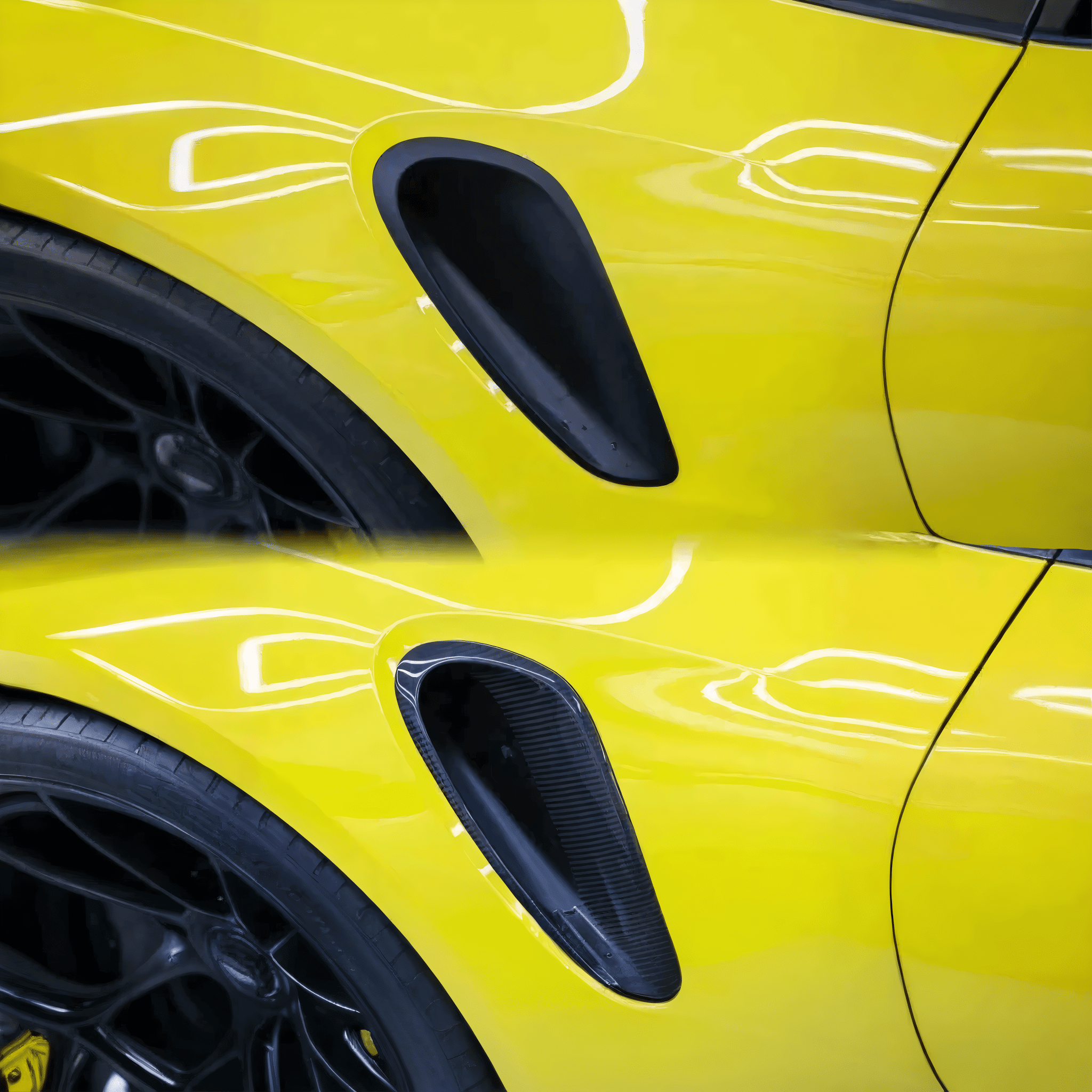 Porsche 992 GT3 RS Plastic OEM Dry-Carbon Replacement Kit Aftermarket Carbon Fiber Part / Bodykit - Robot Bodykits