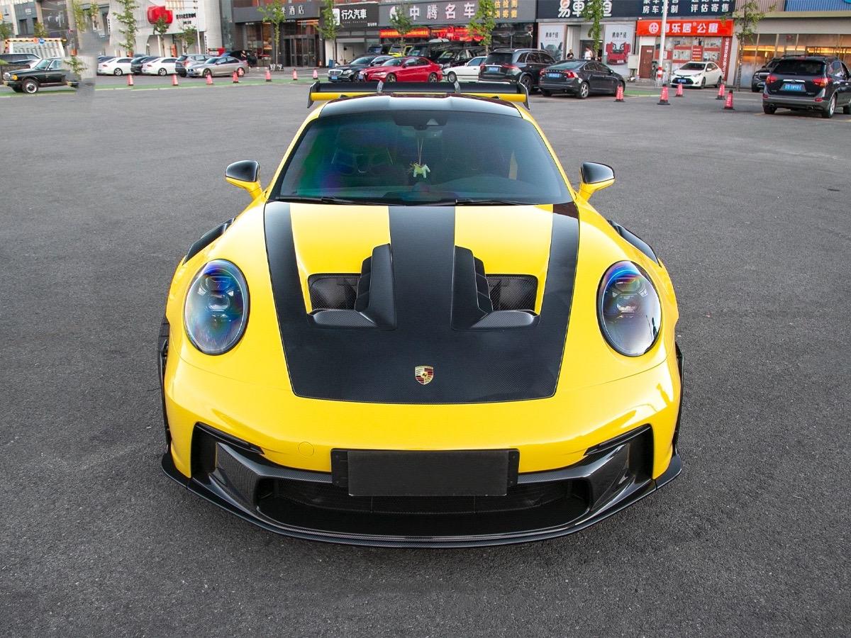 Porsche 992 GT3 RS Plastic OEM Dry-Carbon Replacement Kit Aftermarket Carbon Fiber Part / Bodykit - Robot Bodykits