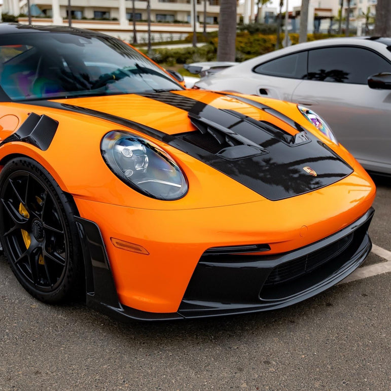 Porsche 992 GT3 RS Plastic OEM Dry-Carbon Replacement Kit Aftermarket Carbon Fiber Part / Bodykit - Robot Bodykits