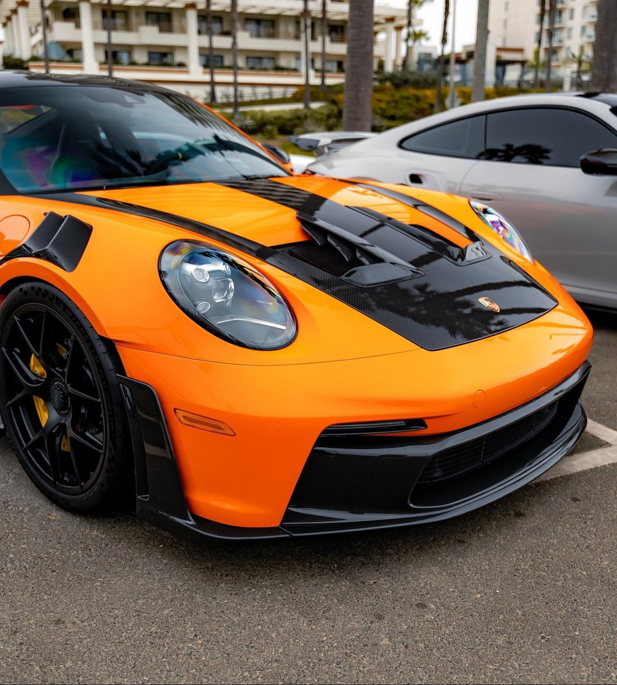 Porsche 992 GT3 RS Plastic OEM Dry-Carbon Replacement Kit Aftermarket Carbon Fiber Part / Bodykit - Robot Bodykits