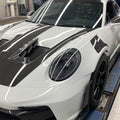 Porsche 992 GT3 RS Plastic OEM Dry-Carbon Replacement Kit Aftermarket Carbon Fiber Part / Bodykit - Robot Bodykits