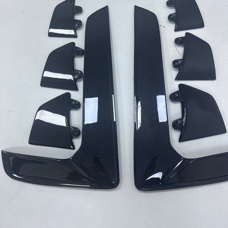 Porsche 992 GT3 RS Plastic OEM Dry - Carbon Replacement Kit Aftermarket Carbon Fiber Part / Bodykit - Robot Bodykits