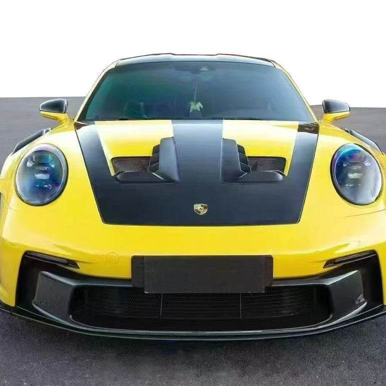 Porsche 992 GT3 RS Plastic OEM Dry - Carbon Replacement Kit Aftermarket Carbon Fiber Part / Bodykit - Robot Bodykits