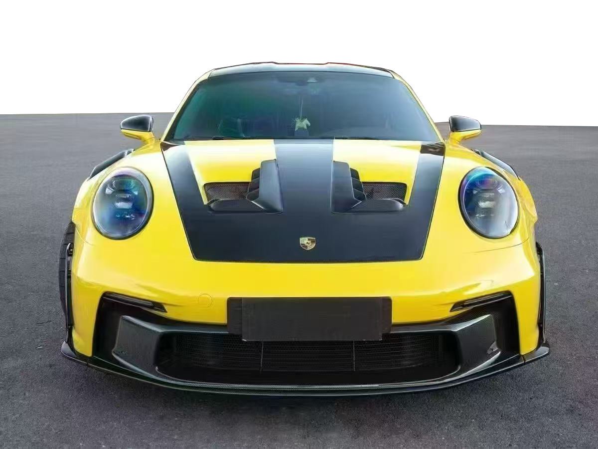 Porsche 992 GT3 RS Plastic OEM Dry - Carbon Replacement Kit Aftermarket Carbon Fiber Part / Bodykit - Robot Bodykits