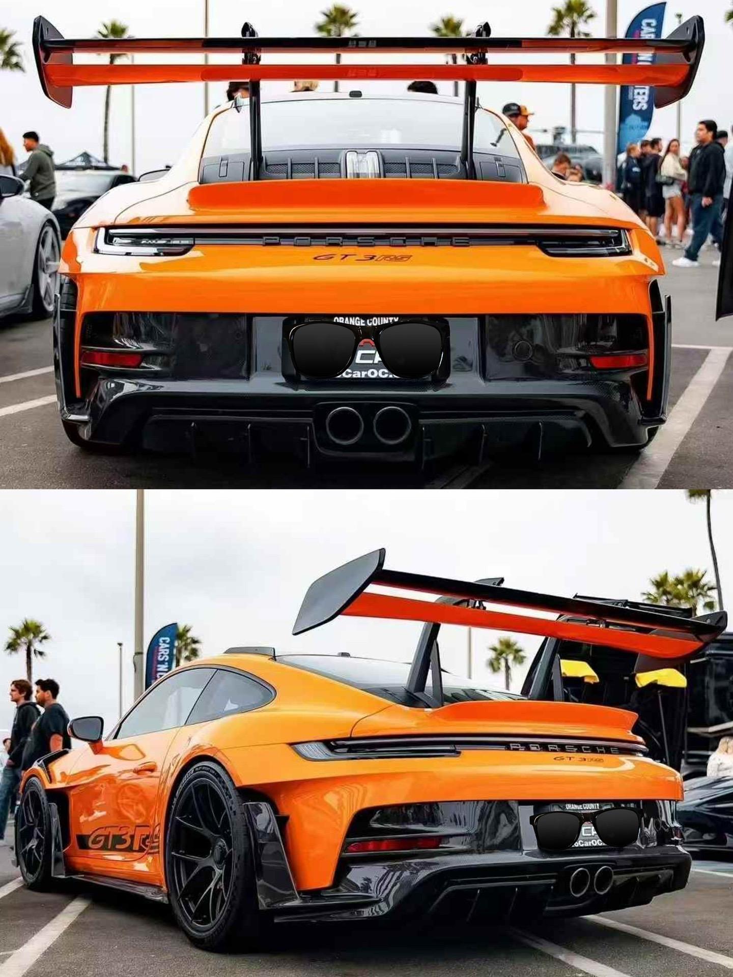 Porsche 992 GT3 RS Plastic OEM Dry-Carbon Replacement Kit Aftermarket Carbon Fiber Part / Bodykit - Robot Bodykits