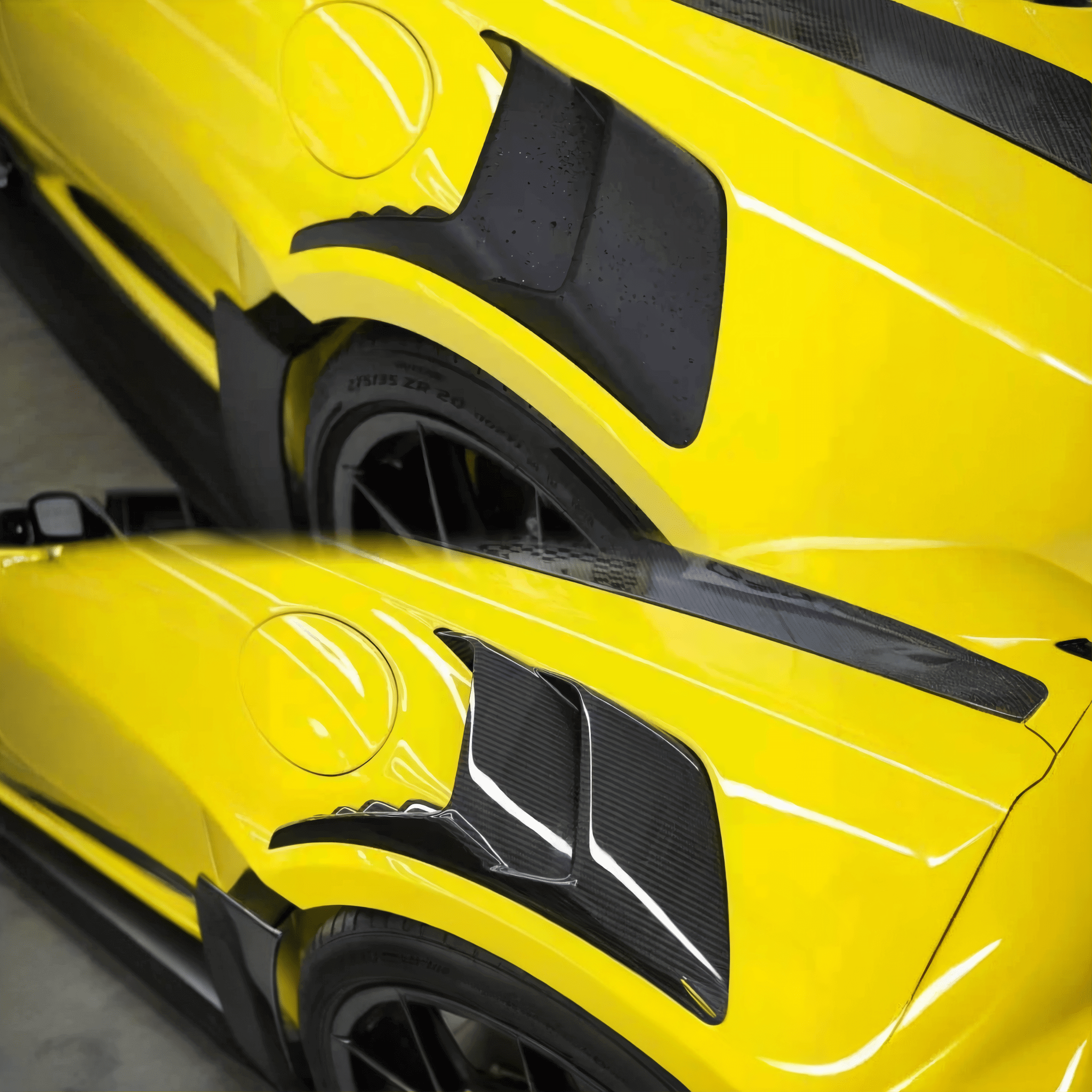Porsche 992 GT3 RS Plastic OEM Dry-Carbon Replacement Kit Aftermarket Carbon Fiber Part / Bodykit - Robot Bodykits