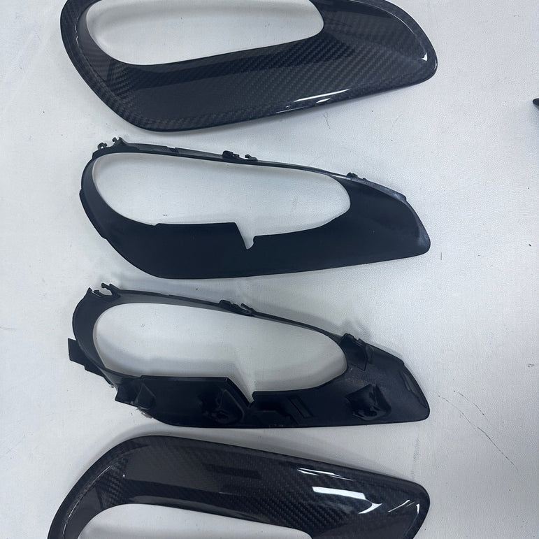 Porsche 992 GT3 RS Plastic OEM Dry - Carbon Replacement Kit Aftermarket Carbon Fiber Part / Bodykit - Robot Bodykits
