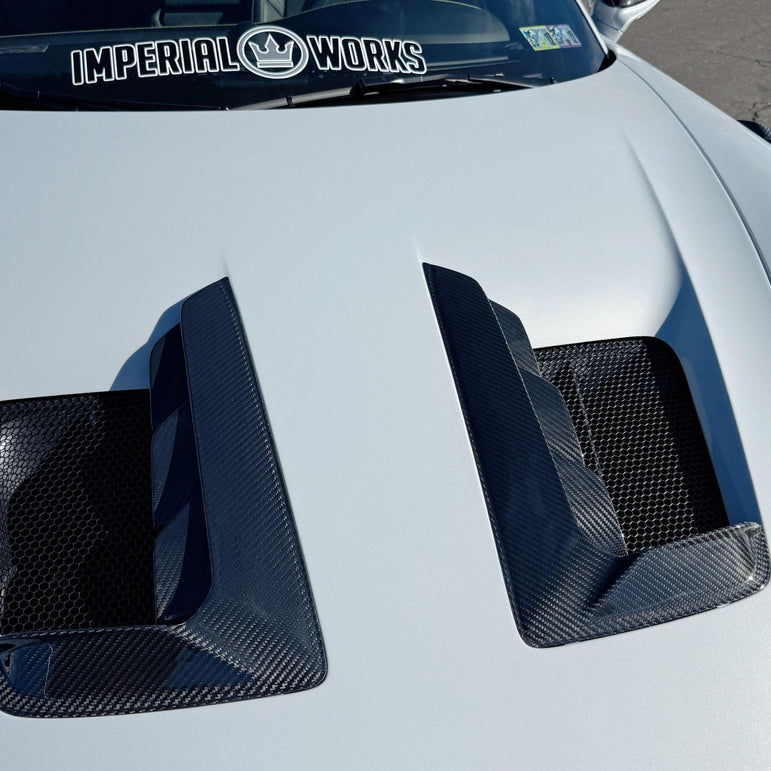 Porsche 992 GT3 RS Plastic OEM Dry-Carbon Replacement Kit Aftermarket Carbon Fiber Part / Bodykit - Robot Bodykits