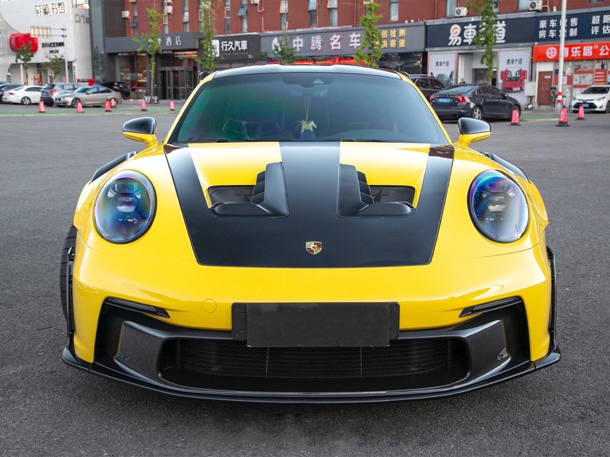 Porsche 992 GT3 RS Plastic OEM Dry-Carbon Replacement Kit Aftermarket Carbon Fiber Part / Bodykit - Robot Bodykits