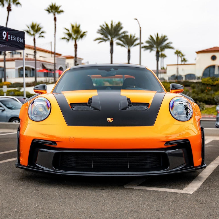 Porsche 992 GT3 RS Plastic OEM Dry-Carbon Replacement Kit Aftermarket Carbon Fiber Part / Bodykit - Robot Bodykits