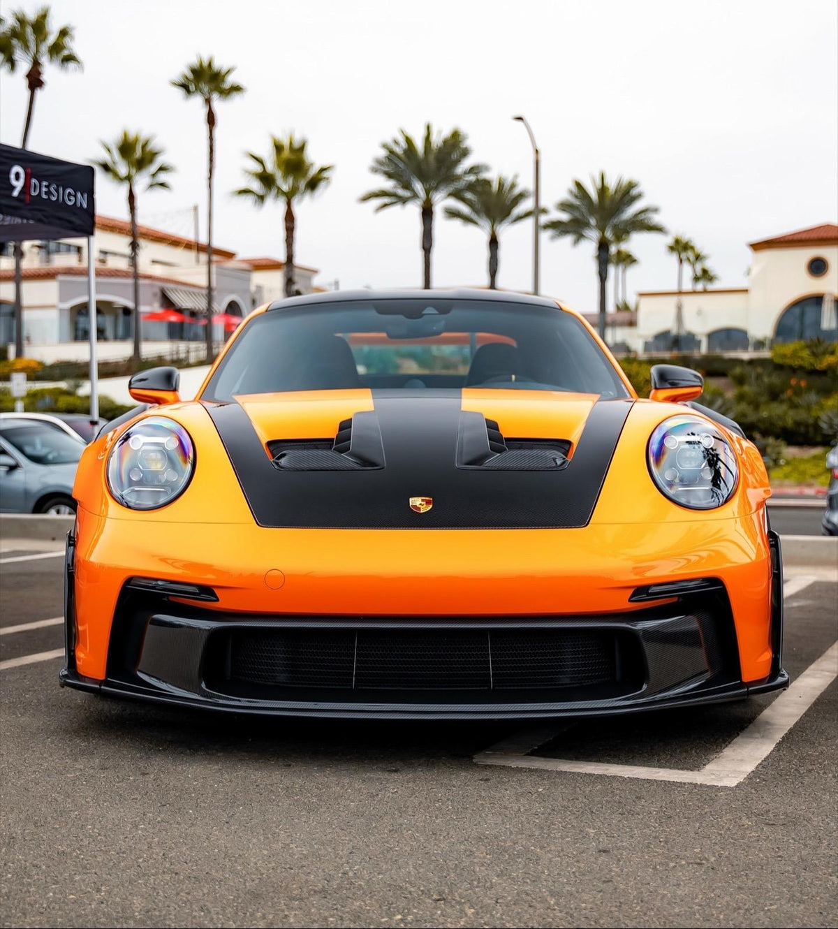 Porsche 992 GT3 RS Plastic OEM Dry-Carbon Replacement Kit Aftermarket Carbon Fiber Part / Bodykit - Robot Bodykits