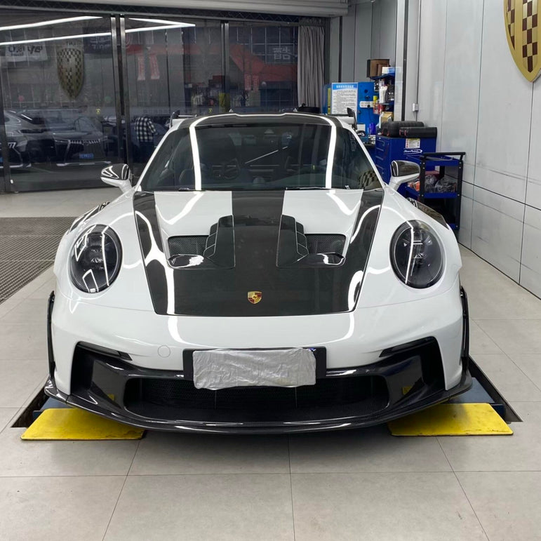 Porsche 992 GT3 RS Plastic OEM Dry-Carbon Replacement Kit Aftermarket Carbon Fiber Part / Bodykit - Robot Bodykits