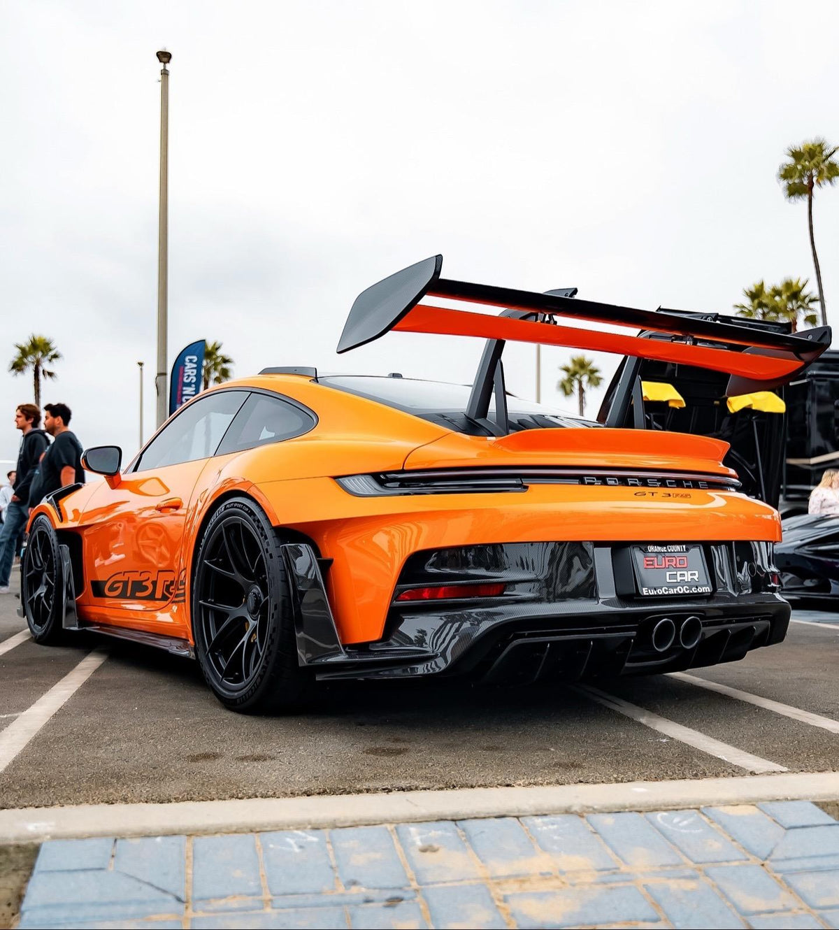 Porsche 992 GT3 RS Plastic OEM Dry-Carbon Replacement Kit Aftermarket Carbon Fiber Part / Bodykit - Robot Bodykits