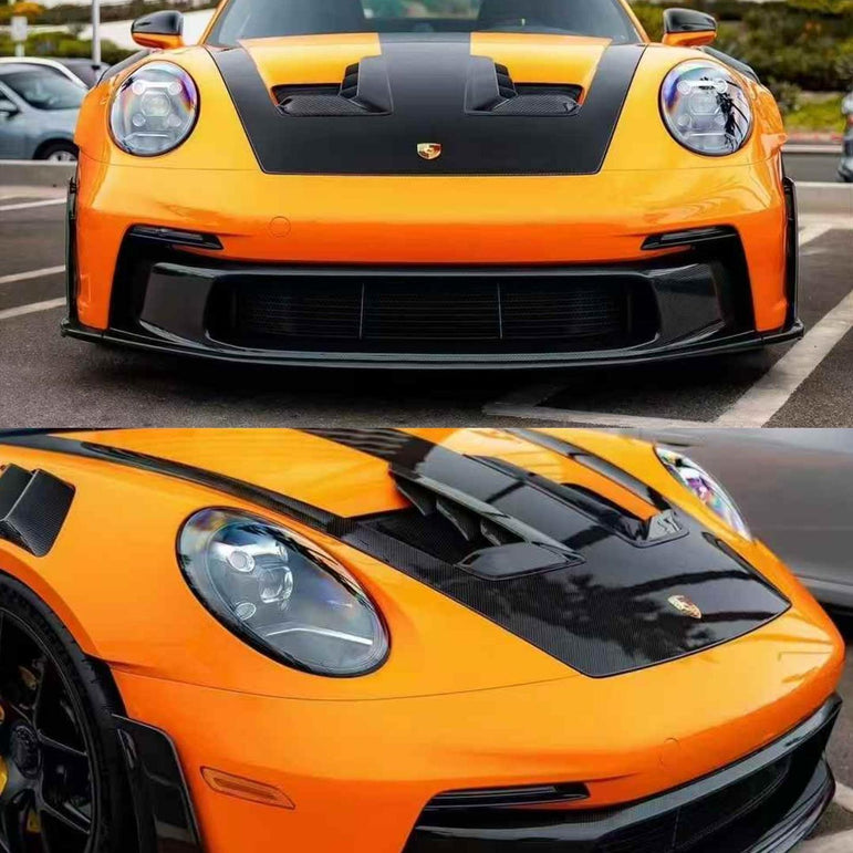 Porsche 992 GT3 RS Plastic OEM Dry-Carbon Replacement Kit Aftermarket Carbon Fiber Part / Bodykit - Robot Bodykits