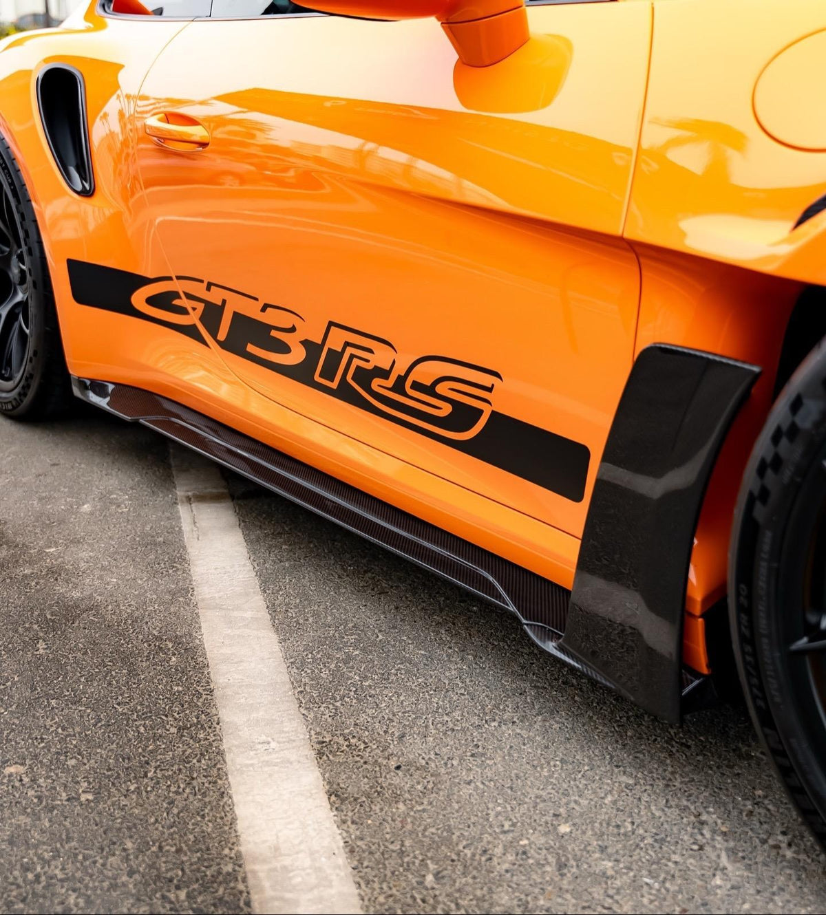 Porsche 992 GT3 RS Plastic OEM Dry-Carbon Replacement Kit Aftermarket Carbon Fiber Part / Bodykit - Robot Bodykits