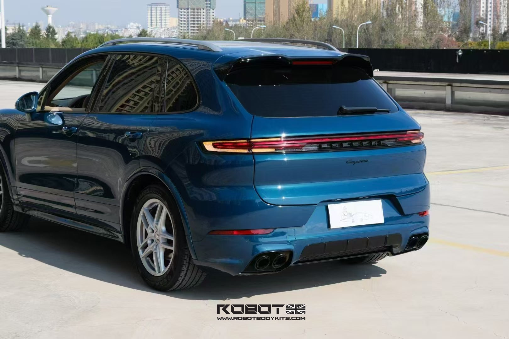Porsche Cayenne 958.1 2011-14 to 2024 GTS (9Y0.2) Conversion Kit Including Headlight & Tail light Aftermarket Carbon Fiber Part / Bodykit - Robot Bodykits