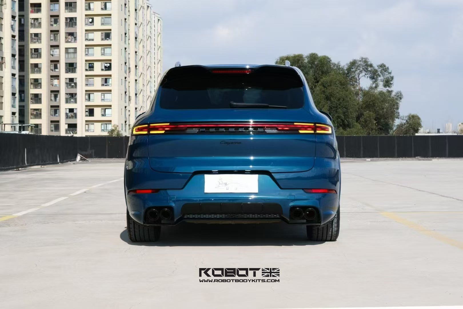 Porsche Cayenne 958.1 2011 - 14 to 2024 GTS (9Y0.2) Conversion Kit Including Headlight & Tail light Aftermarket Carbon Fiber Part / Bodykit - Robot Bodykits