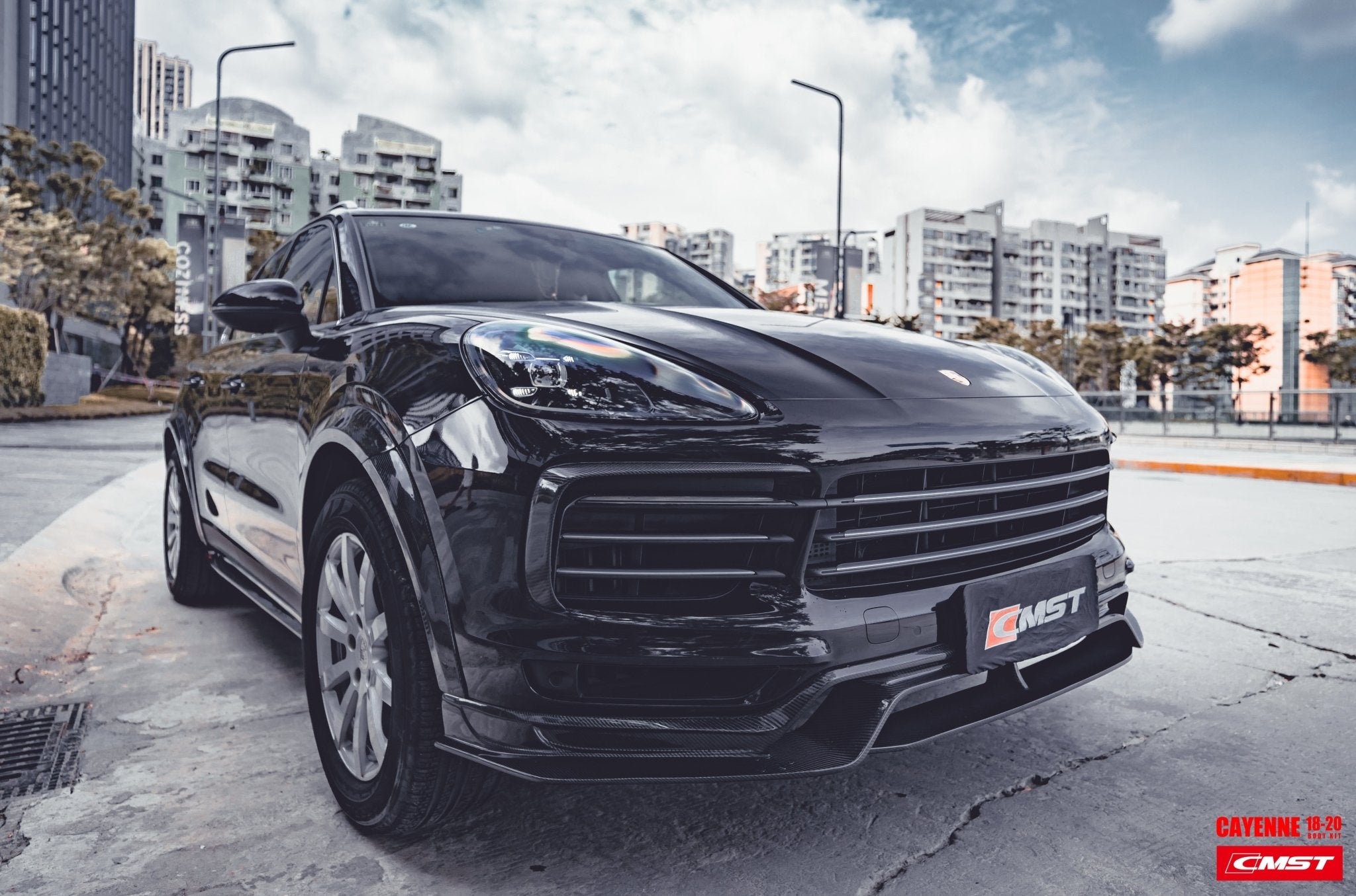 Porsche Cayenne 9Y0 2018-2020 CMST Carbon Fibre Aero Body Kit Aftermarket Carbon Fiber Part / Bodykit - Robot Bodykits