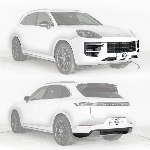 Porsche Cayenne 9Y0.2 (2024+) Turbo Body Kit – Plus DRL Package Aftermarket Carbon Fiber Part / Bodykit - Robot Bodykits
